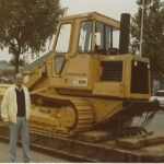 Cat 953 on truck Epko